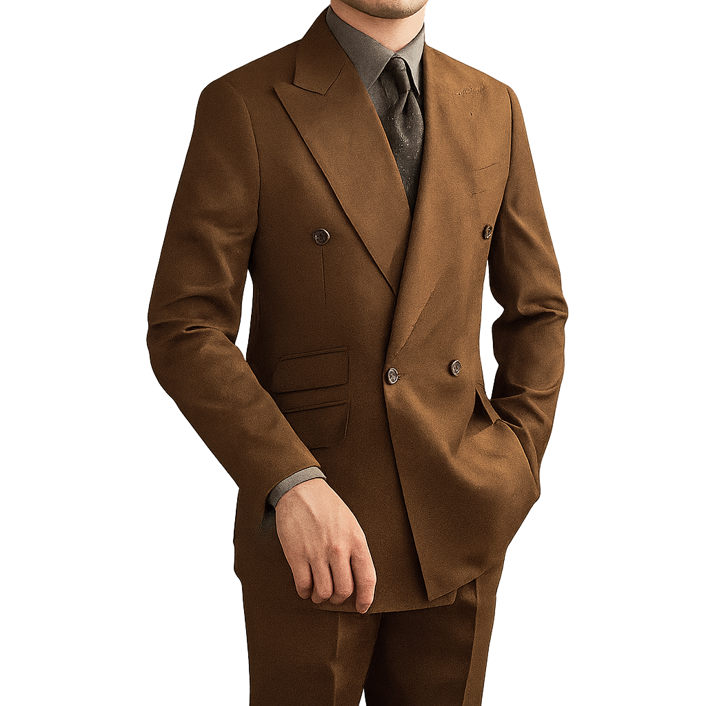 Blazer Masculino Transpassado Romenzi RZ931 em detalhe, blazer em tecido premium que oferece conforto, caimento perfeito e estilo sofisticado para o homem moderno.