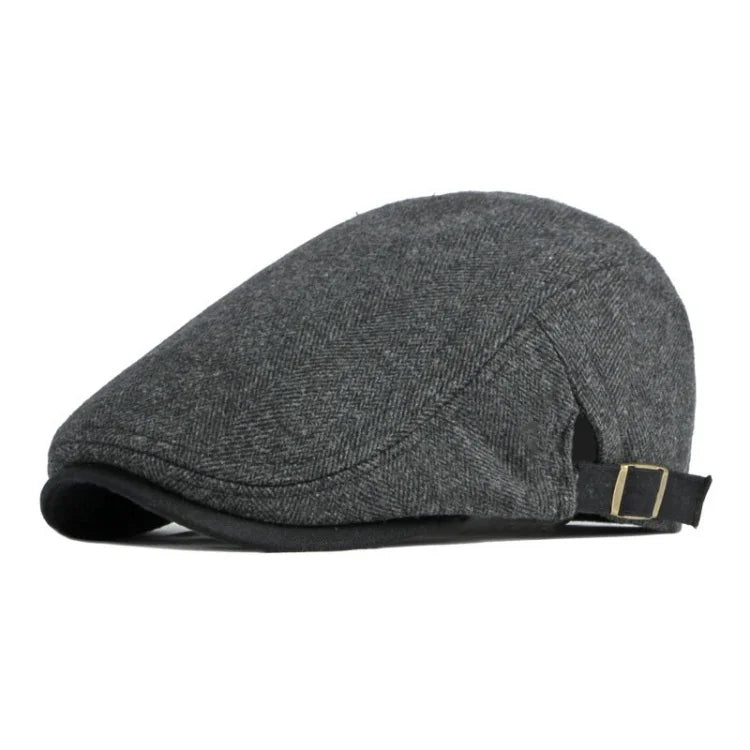 Boina Masculina Italy Fall Romenzi RZ264, confeccionada em lã premium, com design clássico italiano e conforto ergonômico.