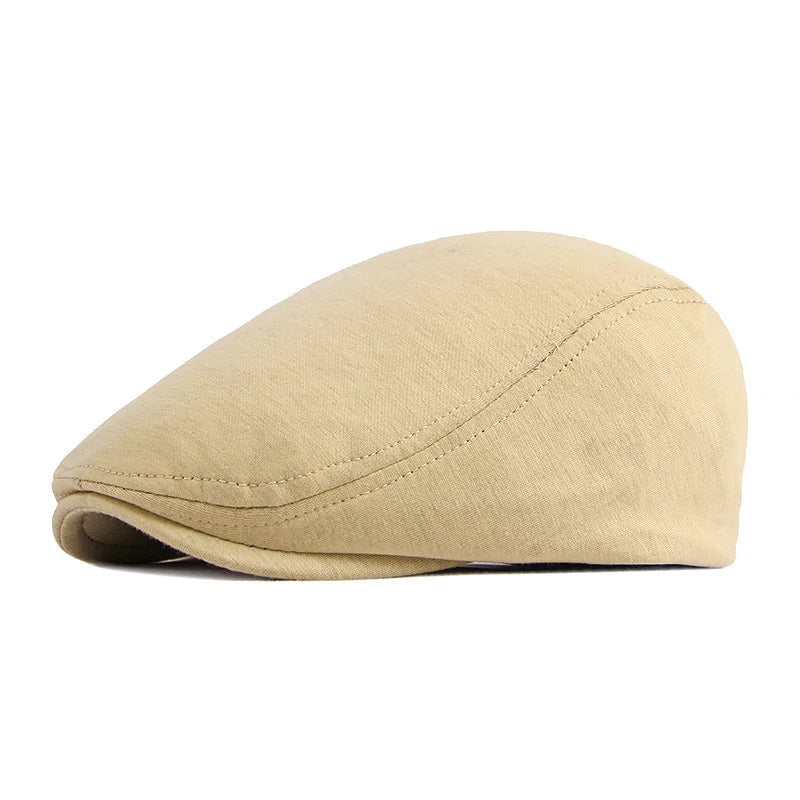 Boina Masculina Retrô em Algodão Romenzi RZ263, estilo italiano, algodão premium, conforto ergonômico e versatilidade para diferentes ocasiões.