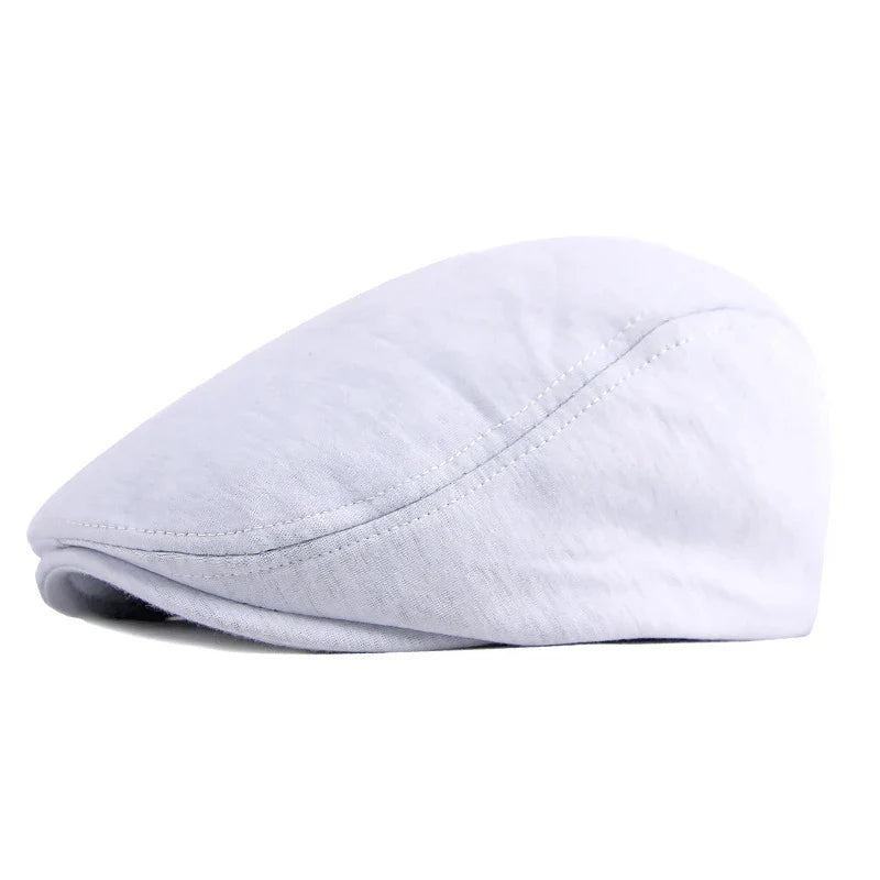 Boina Masculina Retrô em Algodão Romenzi RZ263, estilo italiano, algodão premium, conforto ergonômico e versatilidade para diferentes ocasiões.
