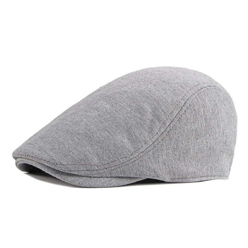 Boina Masculina Retrô em Algodão Romenzi RZ263, estilo italiano, algodão premium, conforto ergonômico e versatilidade para diferentes ocasiões.