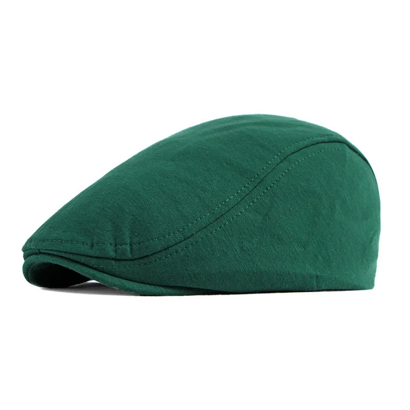 Boina Masculina Retrô em Algodão Romenzi RZ263, estilo italiano, algodão premium, conforto ergonômico e versatilidade para diferentes ocasiões.