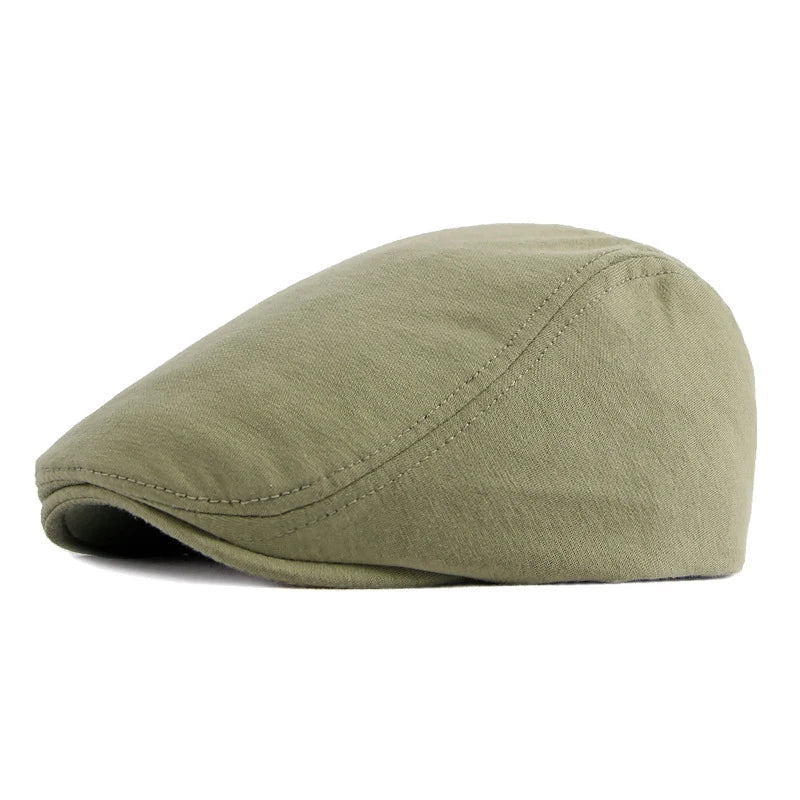 Boina Masculina Retrô em Algodão Romenzi RZ263, estilo italiano, algodão premium, conforto ergonômico e versatilidade para diferentes ocasiões.