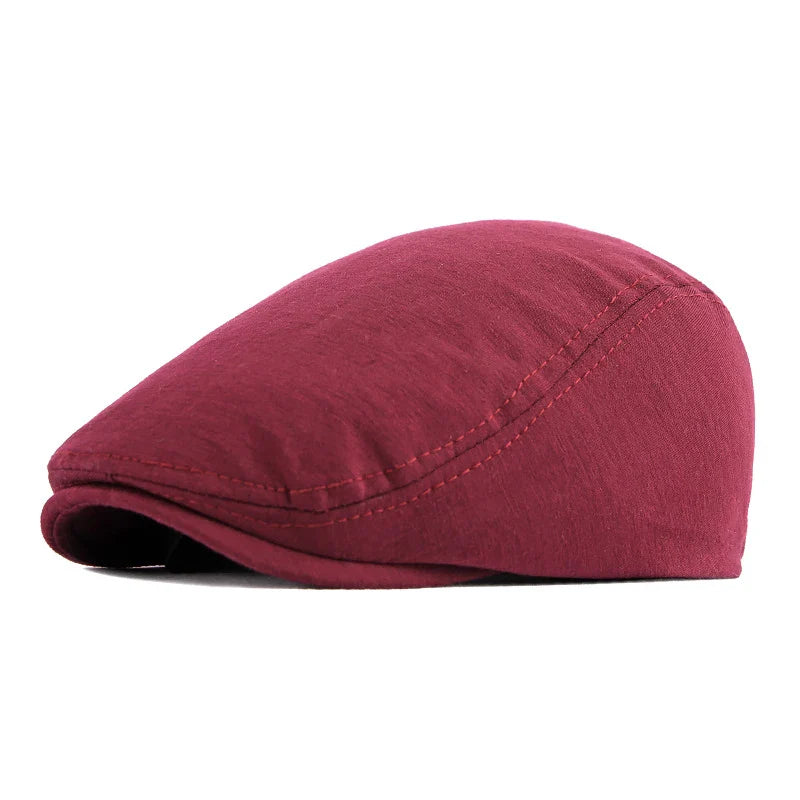 Boina Masculina Retrô em Algodão Romenzi RZ263, estilo italiano, algodão premium, conforto ergonômico e versatilidade para diferentes ocasiões.