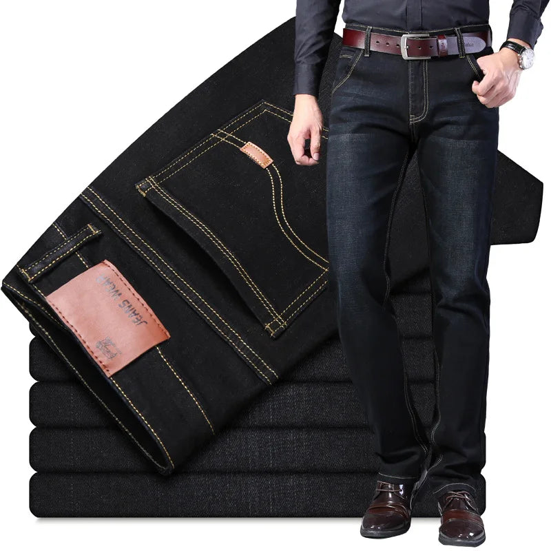 Calça Jeans Clássica Masculina Romenzi RZ005 – tecido premium com conforto, durabilidade e elegância em cada detalhe