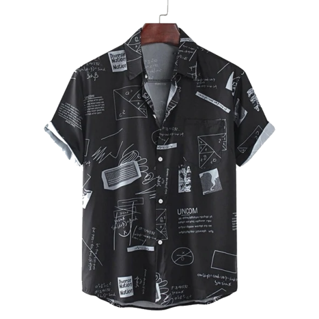 Camisa Manga Curta Romenzi Nation RZ589 feita em tecido leve e respirável, com caimento sofisticado que une frescor, conforto e estilo casual elegante.