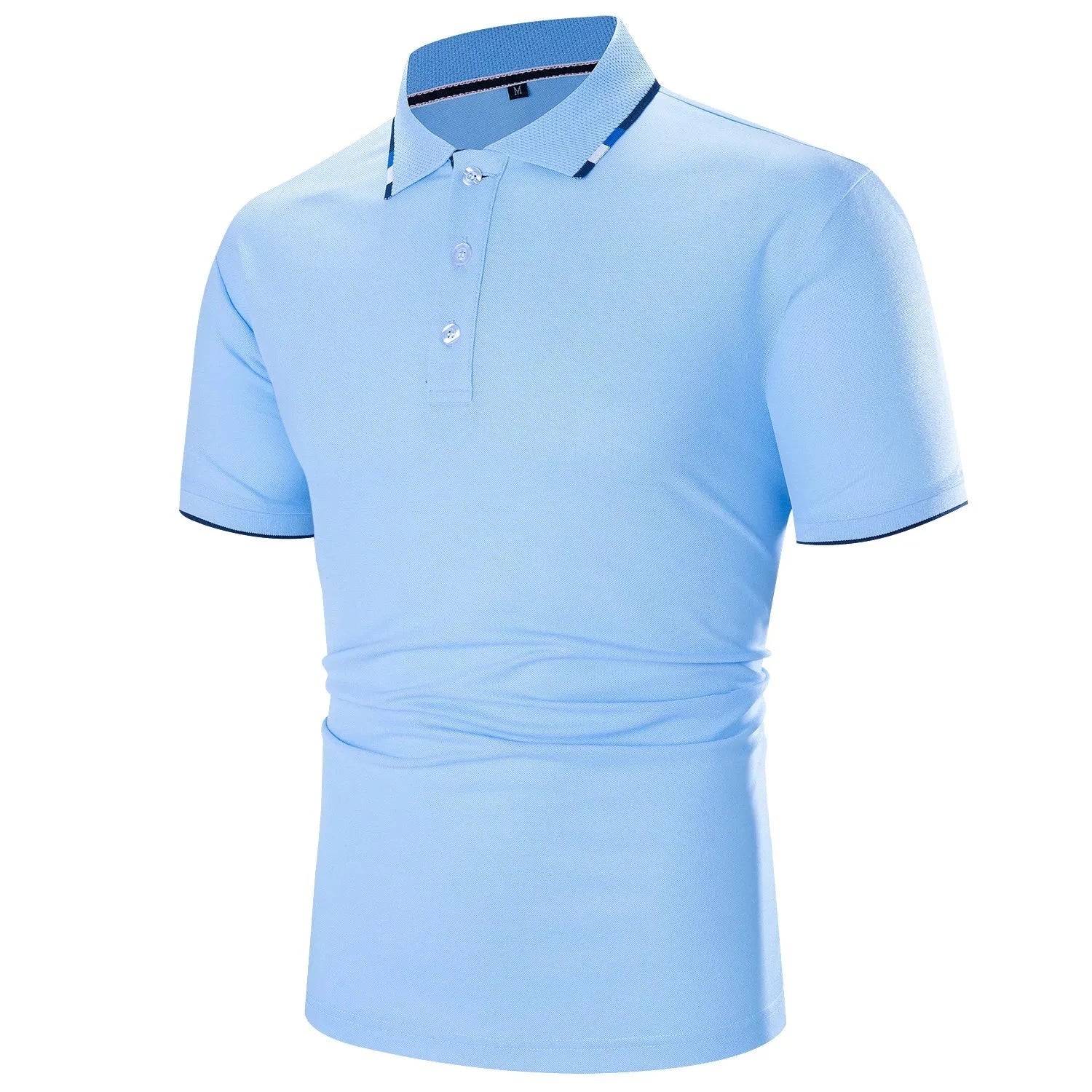 Camisa Polo Masculina Romenzi Venture RZ632 em detalhe, polo sofisticada em tecido premium que oferece conforto, durabilidade e estilo elegante.