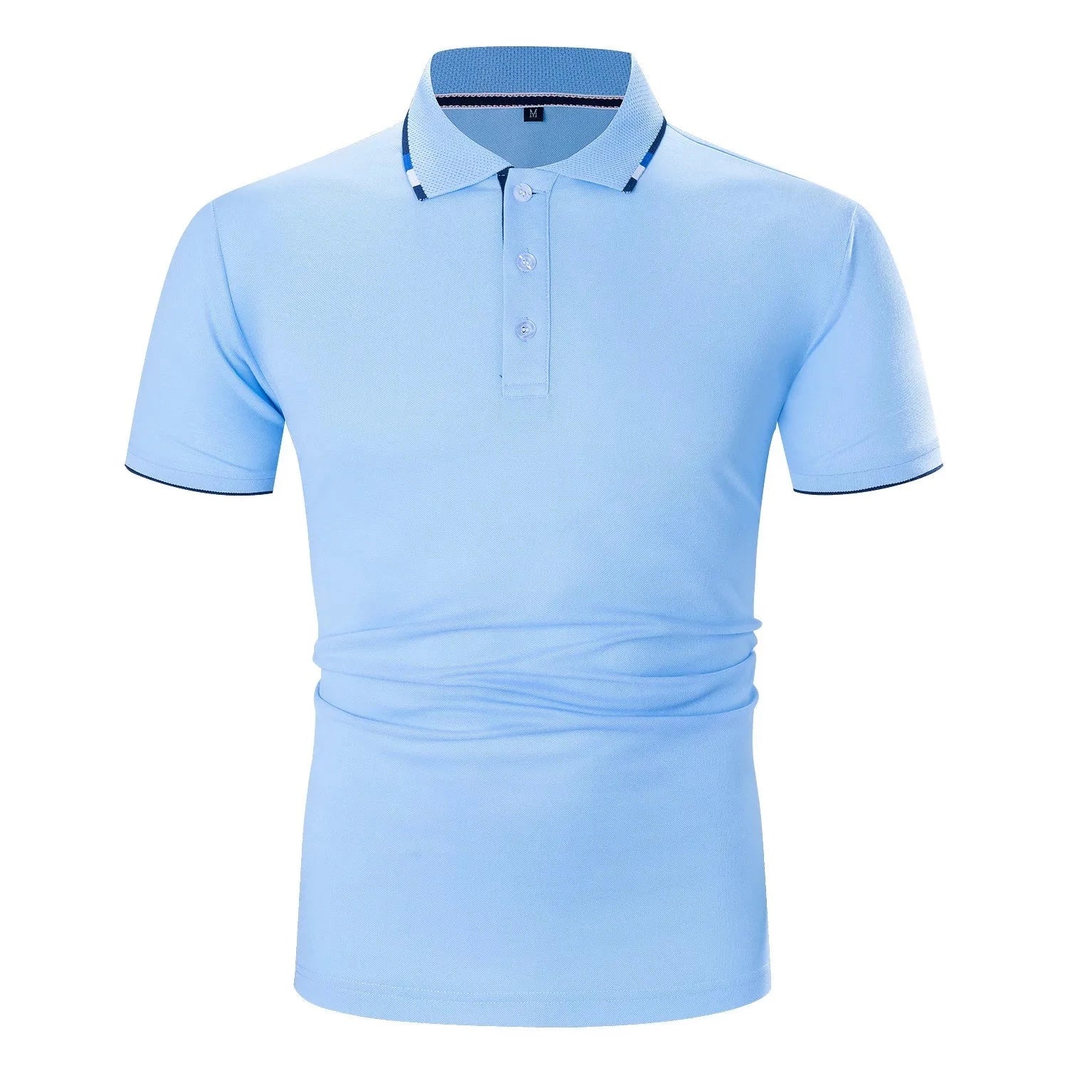 Camisa Polo Masculina Romenzi Venture RZ632 em detalhe, polo sofisticada em tecido premium que oferece conforto, durabilidade e estilo elegante.