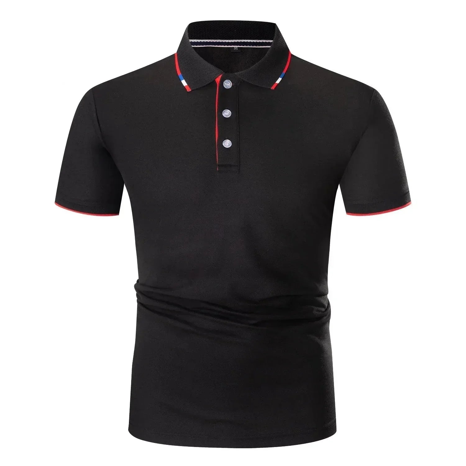 Camisa Polo Masculina Romenzi Venture RZ632 em detalhe, polo sofisticada em tecido premium que oferece conforto, durabilidade e estilo elegante.