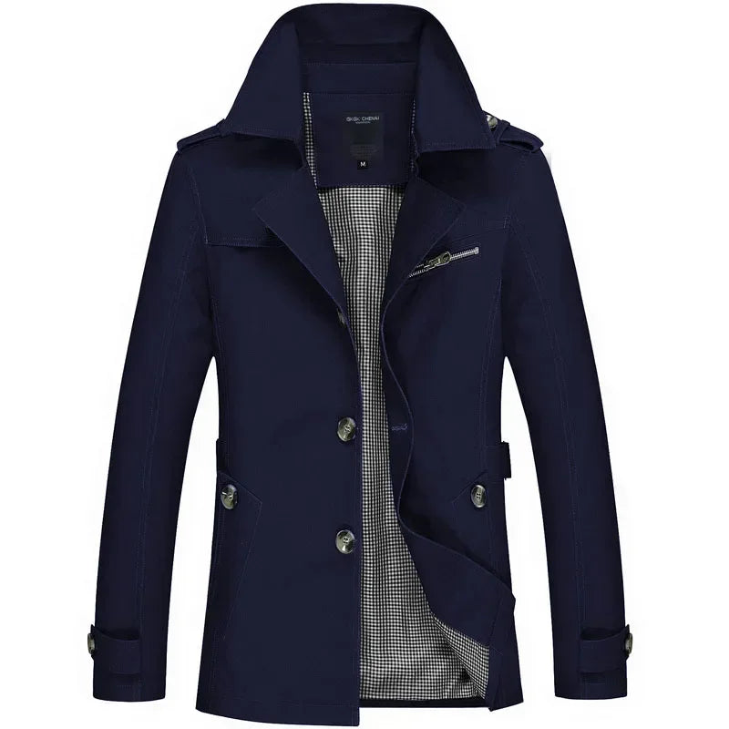 Casaco Masculino Casual Grife Romenzi RZ326, confeccionado com tecido premium, costuras reforçadas e design exclusivo para estilo e durabilidade.