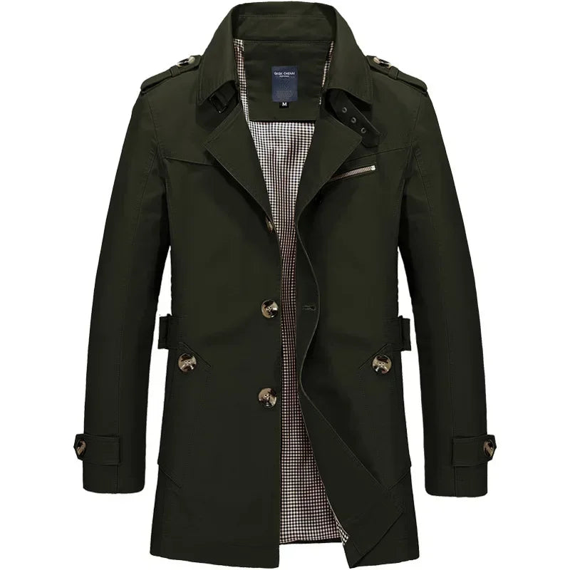 Casaco Masculino Casual Grife Romenzi RZ326, confeccionado com tecido premium, costuras reforçadas e design exclusivo para estilo e durabilidade.