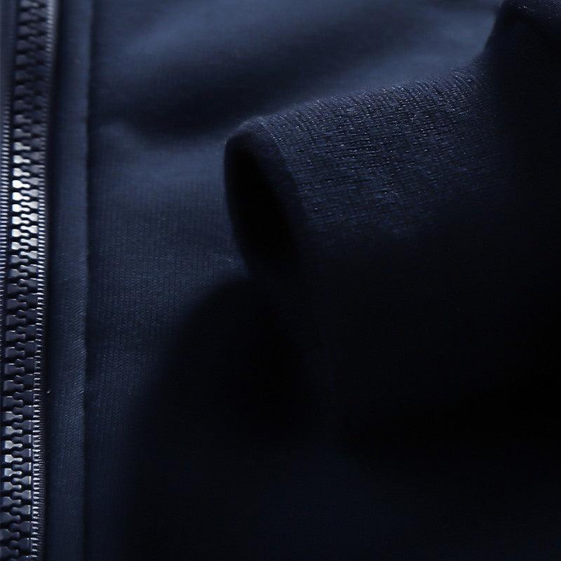 Conjunto Moletom de Lã Masculino Romenzi Dark RZ108 com lã premium textura macia design elegante e conforto ideal para aquecer com estilo nos dias frios