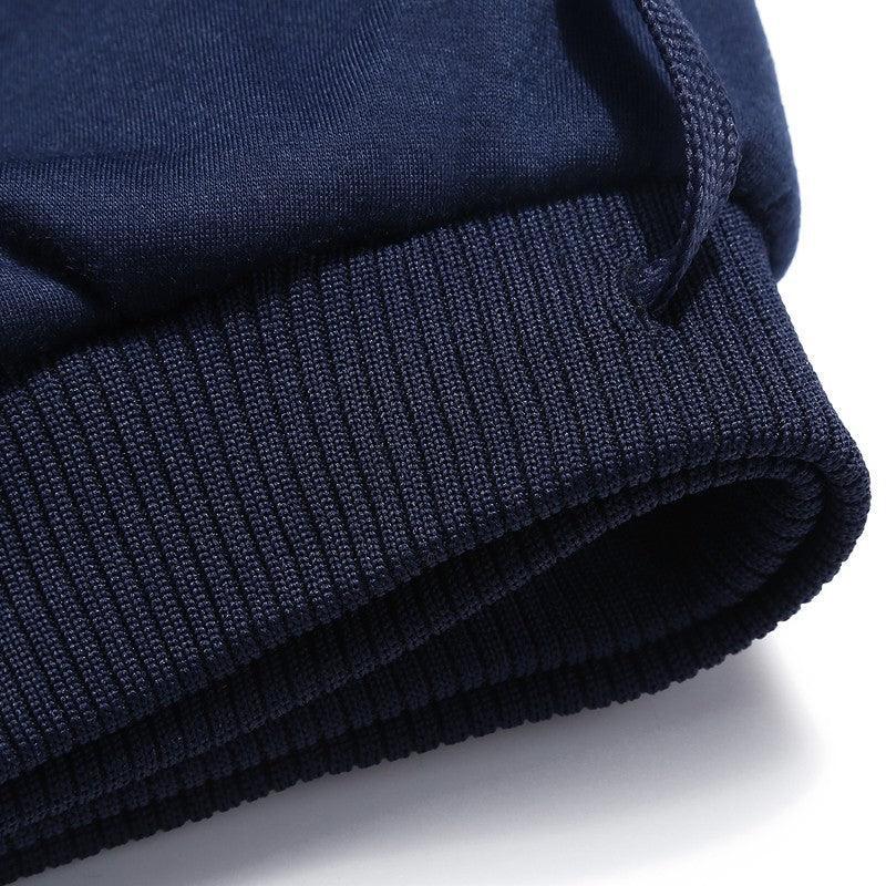 Conjunto Moletom de Lã Masculino Romenzi Dark RZ108 com lã premium textura macia design elegante e conforto ideal para aquecer com estilo nos dias frios