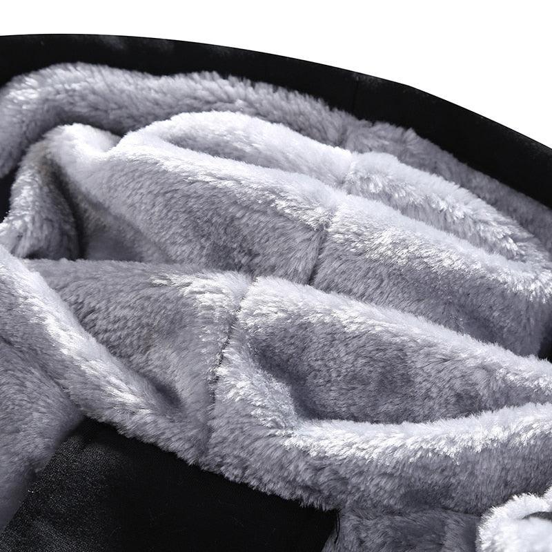 Conjunto Moletom de Lã Masculino Romenzi Dark RZ108 com lã premium textura macia design elegante e conforto ideal para aquecer com estilo nos dias frios