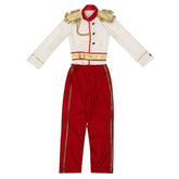 Fantasia Infantil Príncipe Encantado confeccionada em poliéster, ideal para festas infantis e brincadeiras que estimulam a imaginação.