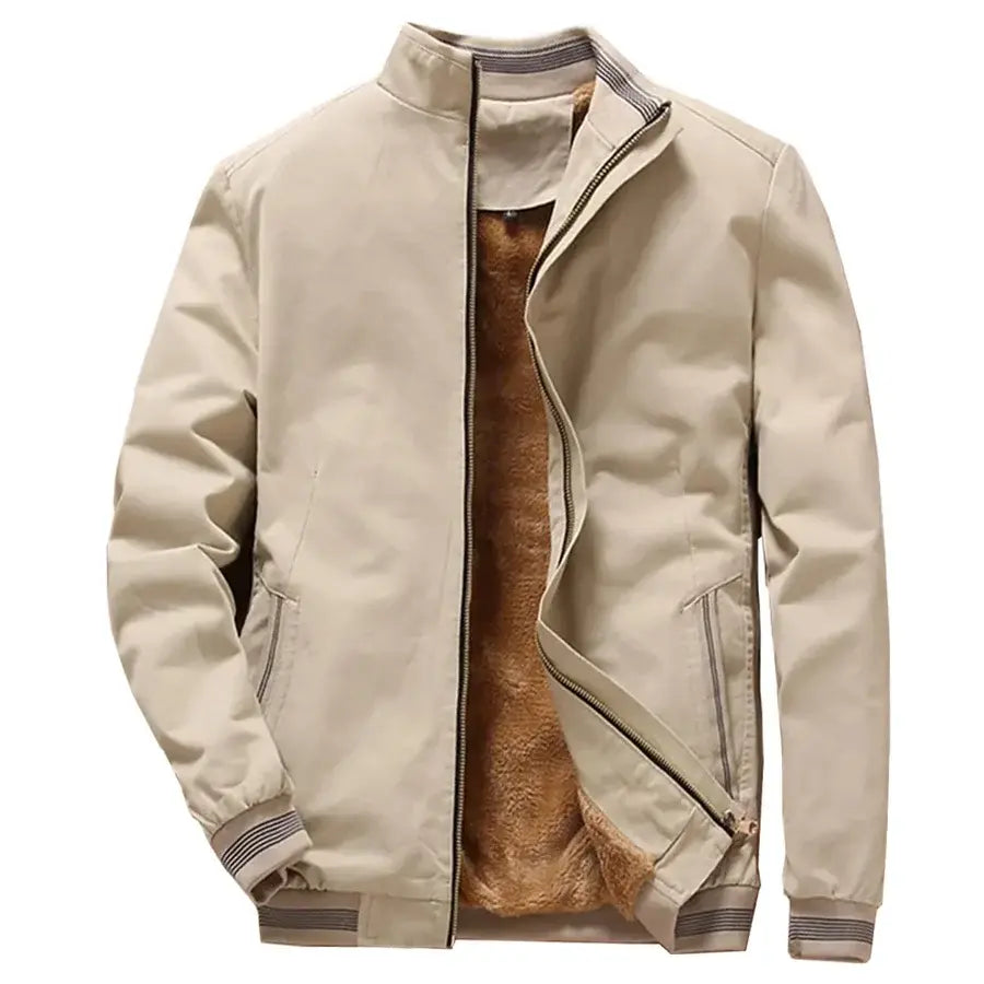 Jaqueta Casual Masculina Romenzi RZ154, confeccionada com materiais premium, costuras reforçadas e design sofisticado para versatilidade e conforto.