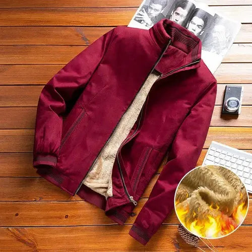Jaqueta Casual Masculina Romenzi RZ154, confeccionada com materiais premium, costuras reforçadas e design sofisticado para versatilidade e conforto.