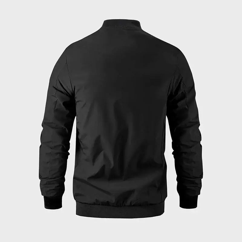 Jaqueta Impermeável Masculina Elegante Romenzi RZ156, com tecido premium, impermeável e design sofisticado para estilo e conforto.