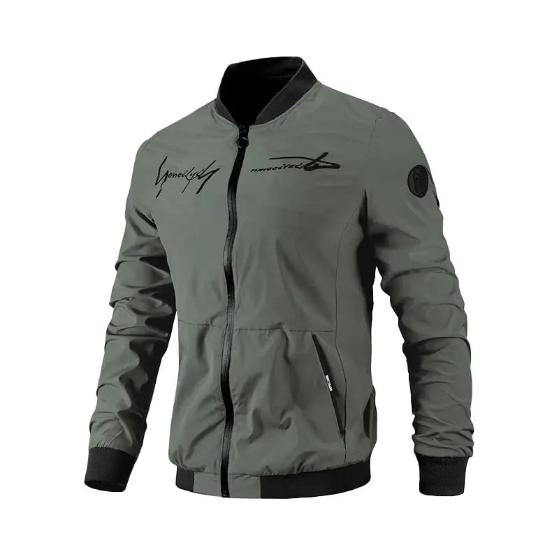 Jaqueta Impermeável Masculina Elegante Romenzi RZ156, com tecido premium, impermeável e design sofisticado para estilo e conforto.