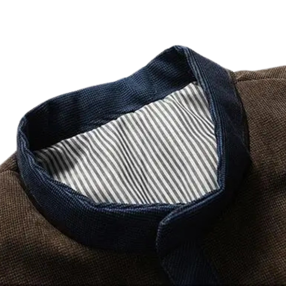 Jaqueta Masculina Casual Screen Romenzi RZ188 com isolamento térmico, conforto excepcional e design resistente.