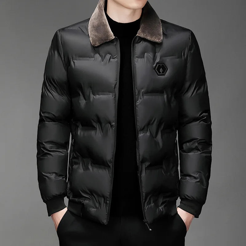 Jaqueta Masculina Norway Romenzi Winter RZ160, ideal para o inverno, com design autêntico e funcional.
