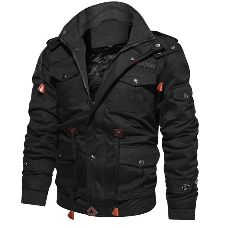 Jaqueta Motociclista Masculina Romenzi RZ317 com interior acolchoado de algodão, bolsos funcionais e detalhes refletivos para conforto e proteção.