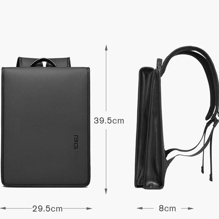 Mochila Executiva Business Romenzi RZ953 em detalhe, impermeável em Oxford premium, com compartimento para notebook 15', tablet e zíperes YKK duráveis.