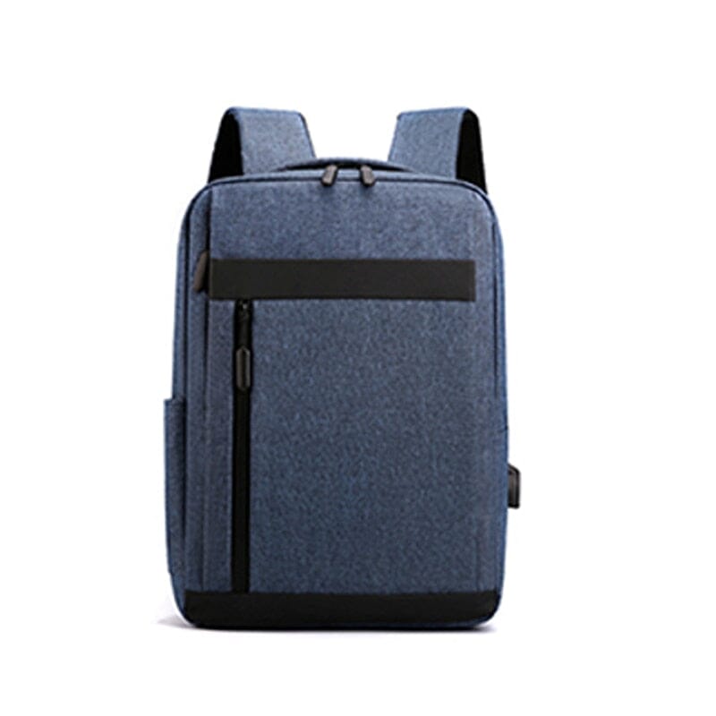 Mochila Executiva Smart Romenzi RZ952 em detalhe, modelo impermeável com USB, cadeado TSA e compartimento acolchoado para notebook 15'.