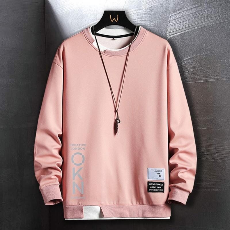 Moletom Masculino Creative London Romenzi RZ983 em detalhe, peça moderna em poliéster premium com isolamento térmico, elegante e confortável.