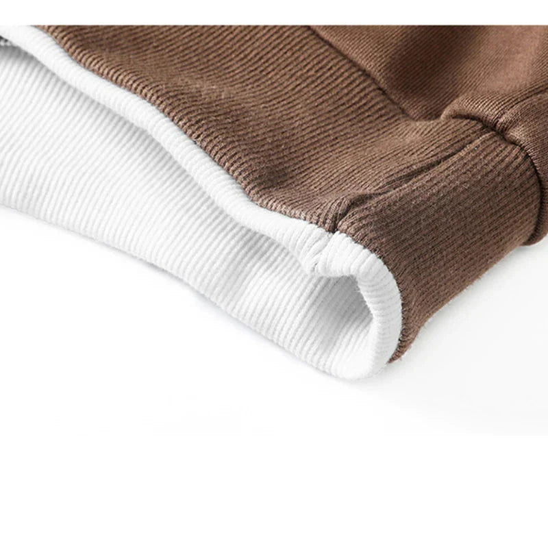 Moletom Masculino Long Basic Romenzi RZ984 em detalhe, peça versátil com isolamento térmico, toque macio e estilo moderno para conforto no inverno.