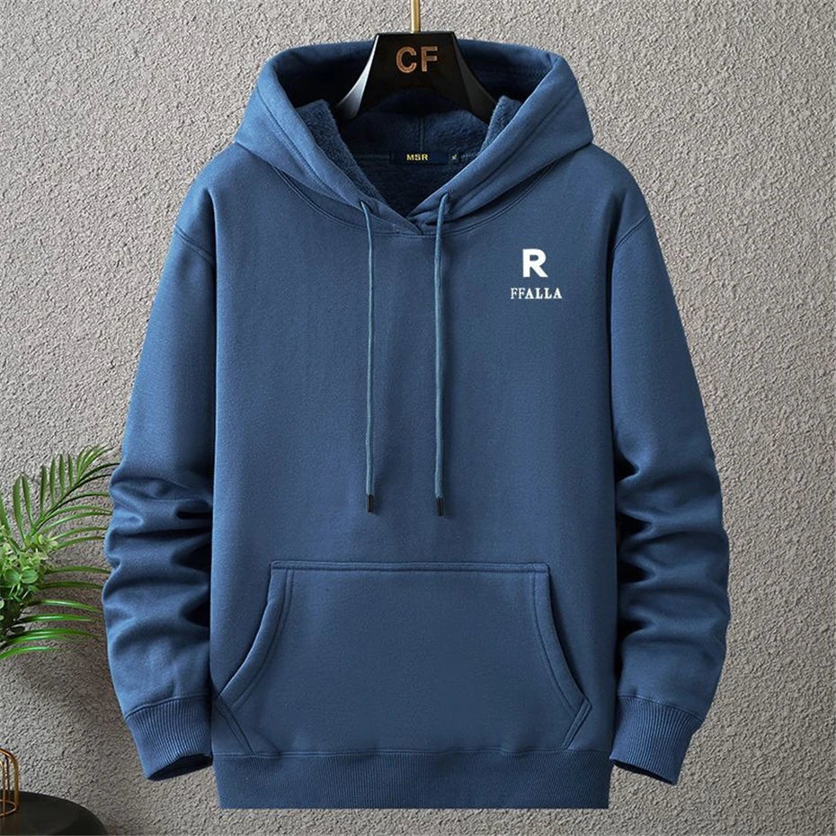 Moletom Masculino Right Comfort Romenzi RZ987 em detalhe, peça em lã premium com isolamento térmico, versátil e sofisticada para dias frios.