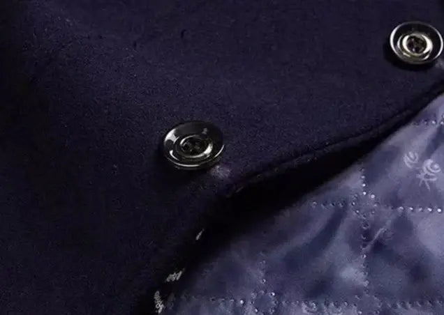 Sobretudo Masculino Grife Romenzi RZ122 estilo sobretudo com interior removível e tecido premium