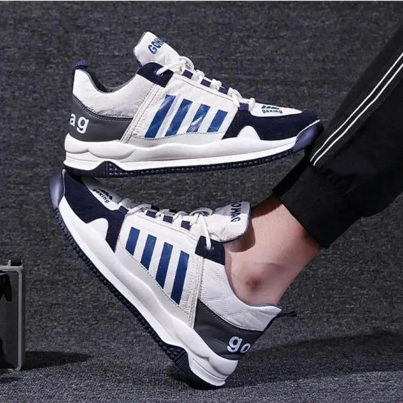 Tênis Casual Masculino Ortopédico Sayd Romenzi RZ335, revestimento premium, costuras reforçadas e suporte ortopédico para máximo conforto.