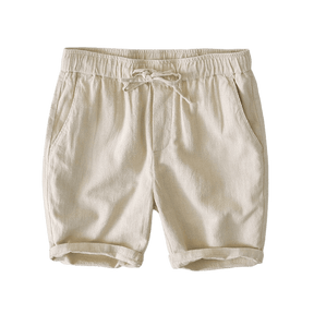 Bermuda Linho Masculina Romenzi Verano RZ500 feita em linho leve, com caimento sofisticado, ideal para frescor, conforto e estilo em diversas ocasiões.