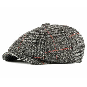 Boina Masculina de Lã England Romenzi RZ270 com design inglês, confeccionada em poliéster e lã premium, ajuste ergonômico e cores versáteis.