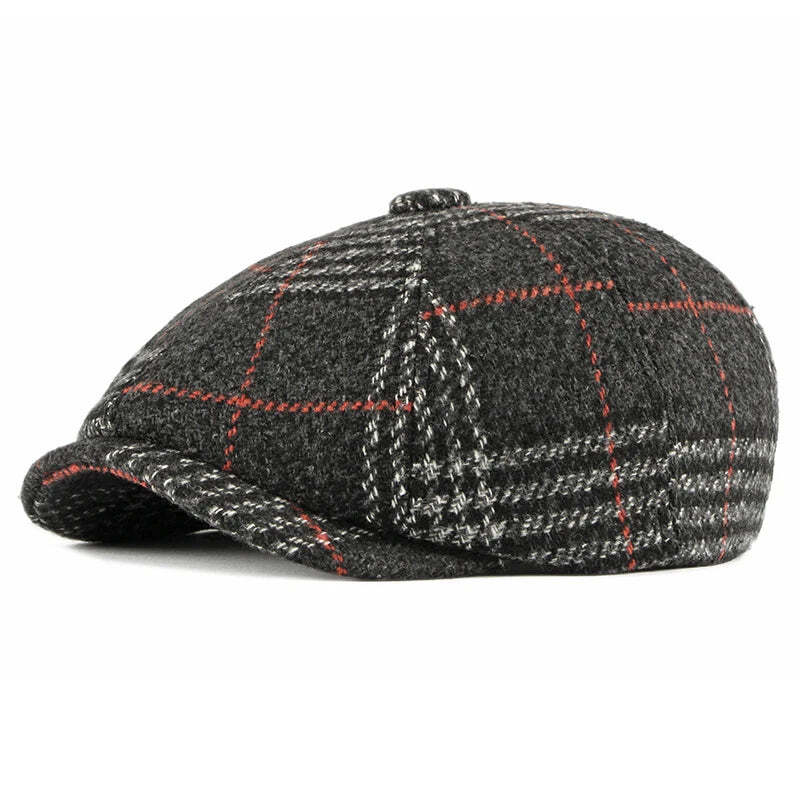 Boina Masculina de Lã England Romenzi RZ270 com design inglês, confeccionada em poliéster e lã premium, ajuste ergonômico e cores versáteis.
