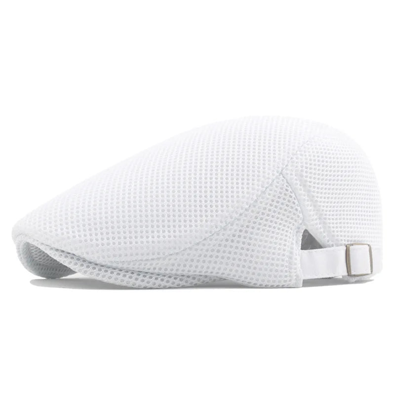 Boina Masculina Respirável Summer Romenzi RZ269 com design leve, poliéster premium e ajuste ergonômico. Sofisticação para ocasiões casuais e elegantes.