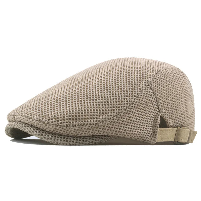 Boina Masculina Respirável Summer Romenzi RZ269 com design leve, poliéster premium e ajuste ergonômico. Sofisticação para ocasiões casuais e elegantes.