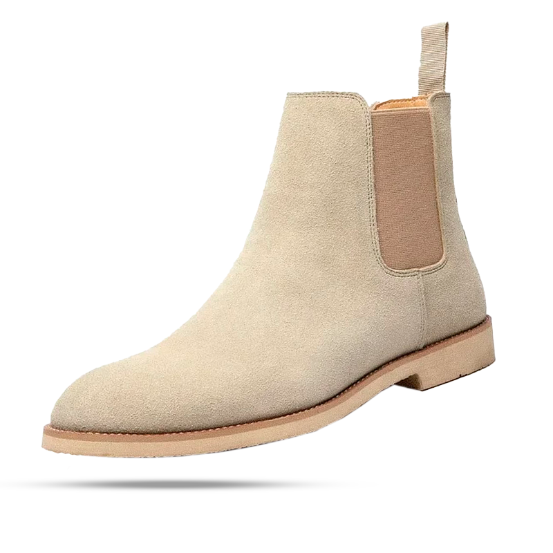 Bota Chelsea Masculina Romenzi Camden RZ544 em destaque, modelo clássico em couro de alta qualidade que une conforto, elegância e durabilidade ao visual masculino.