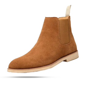 Bota Chelsea Masculina Romenzi Camden RZ544 em destaque, modelo clássico em couro de alta qualidade que une conforto, elegância e durabilidade ao visual masculino.