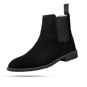 Bota Chelsea Masculina Romenzi Camden RZ544 em destaque, modelo clássico em couro de alta qualidade que une conforto, elegância e durabilidade ao visual masculino.