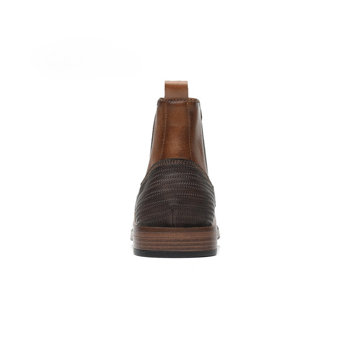 Bota Chelsea Masculina Romenzi Coventry RZ546 em destaque, modelo versátil em couro de alta qualidade que combina elegância, resistência e conforto.