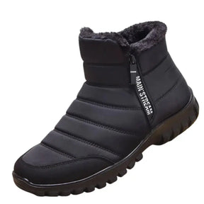 Bota Masculina de Inverno Romenzi RZ291 confeccionada com materiais premium, interior acolchoado e fechamento prático por zíper. Design moderno e funcional.