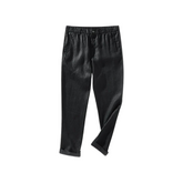 Calça de Linho Masculina Romenzi RZ943 em detalhe, peça sofisticada em linho nobre premium com caimento refinado e estilo Old Money elegante.