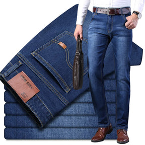 Calça Jeans Clássica Masculina Romenzi RZ005 – tecido premium com conforto, durabilidade e elegância em cada detalhe