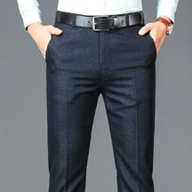 Calça Executiva Clássica Masculina Romenzi RZ008 – visual profissional com conforto, durabilidade e design clássico e refinado
