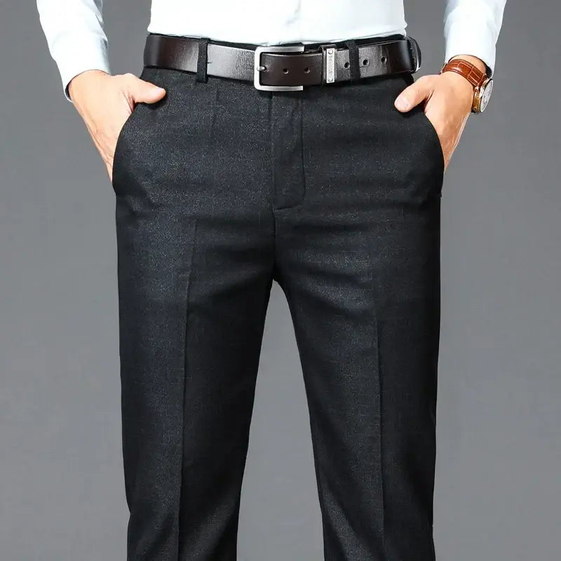 Calça Executiva Clássica Masculina Romenzi RZ008 – visual profissional com conforto, durabilidade e design clássico e refinado