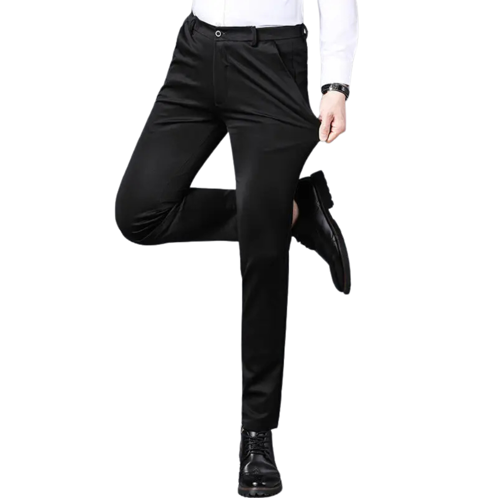 Calça Social Masculina Romenzi Meyer RZ252 com design elegante e materiais de alta qualidade. Perfeita para conforto e estilo em todas as ocasiões.