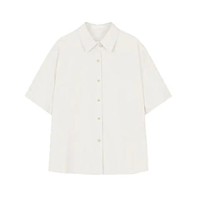 Camisa de Linho Masculina Oversized Romenzi RZ799 em detalhe, peça leve em linho premium com corte amplo que garante conforto, estilo e praticidade.