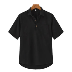 A Camisa de Linho Masculina Romenzi Medelín RZ794 oferece frescor, elegância e versatilidade em linho premium, ideal para ocasiões casuais e eventos formais.